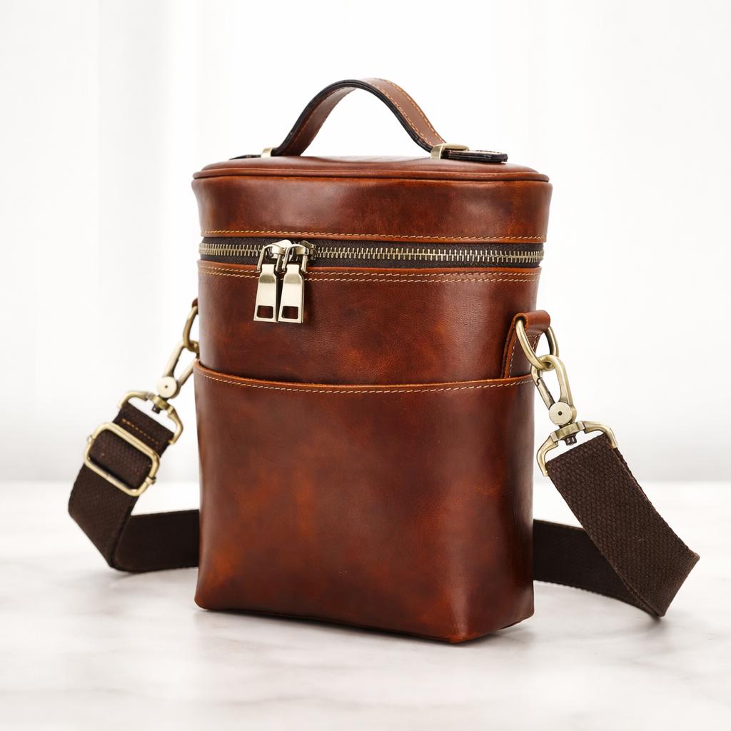 Personalized leather gifts for an eight-night Hanukkah gift rotation