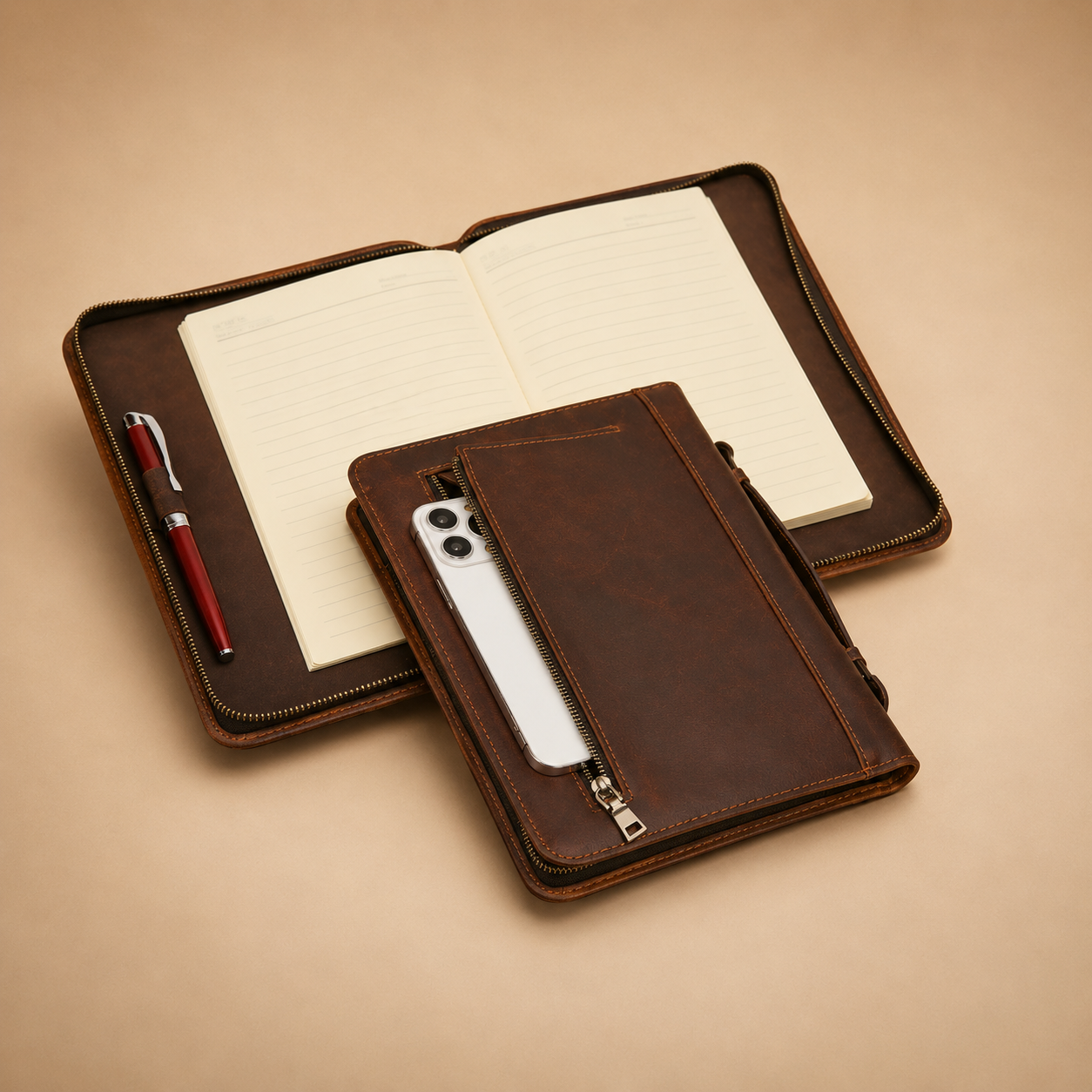 Personalized leather Bible cover, a First Communion and Confirmation gift