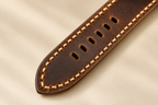 Full-Grain Leather Watch Strap for Panerai – 20mm to 26mm, Brass or Steel Buckle TigreX Leather Studio