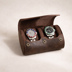 Leather Watch Case – Vintage Full-Grain 1-6 slots Tigre X Studio
