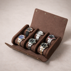 Leather Watch Case – Vintage Full-Grain 1-6 slots Tigre X Studio