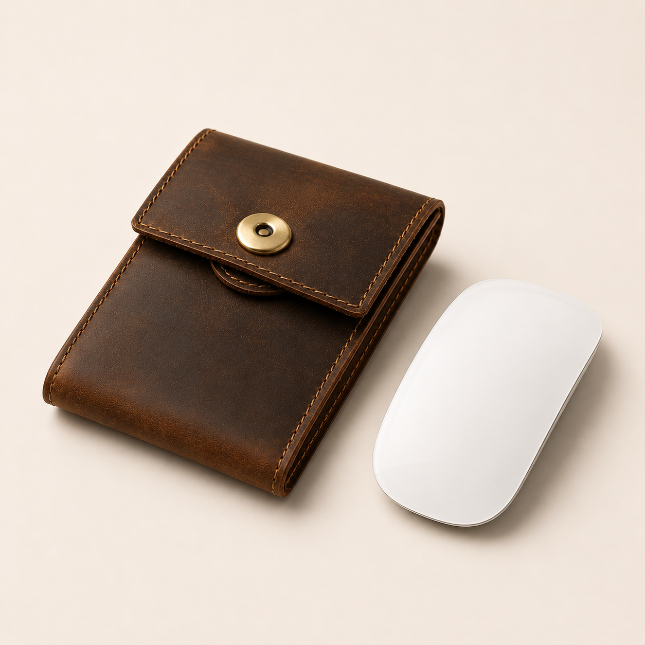 Personalized Leather Keyboard Sleeve | Handmade Full-Grain Leather Case Tigre X Studio