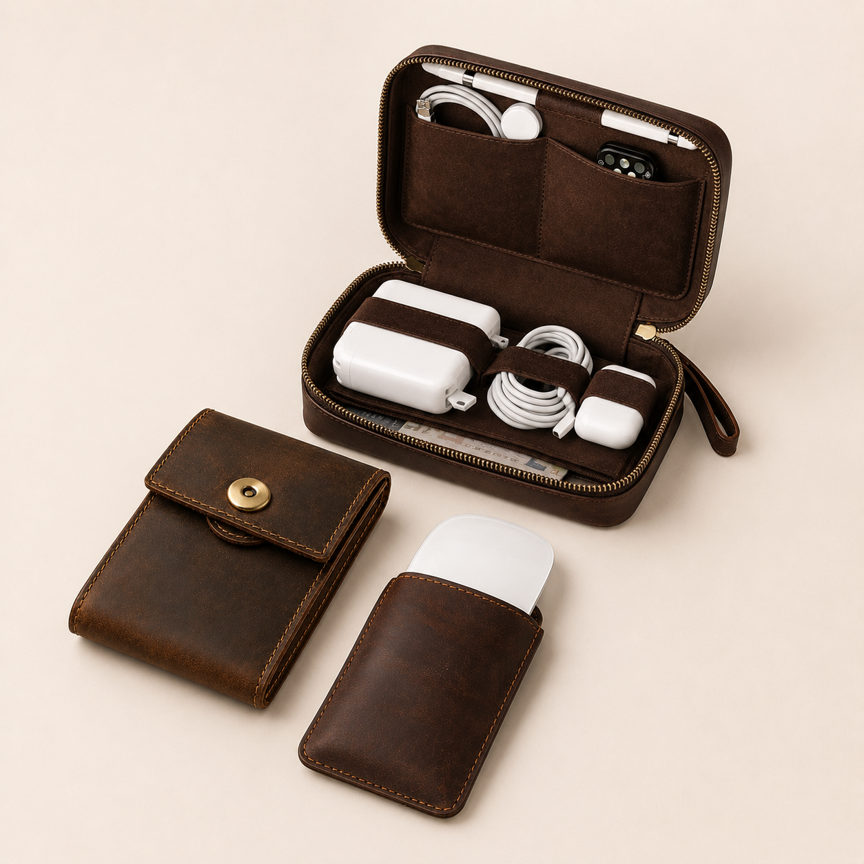Handcrafted leather design by Tigre X Studio