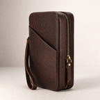 Leather Tech Organizer – Handcrafted Full-Grain Tigre X Studio