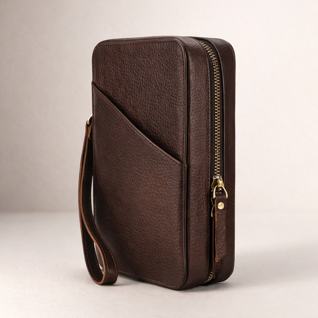Handcrafted leather design by Tigre X Studio