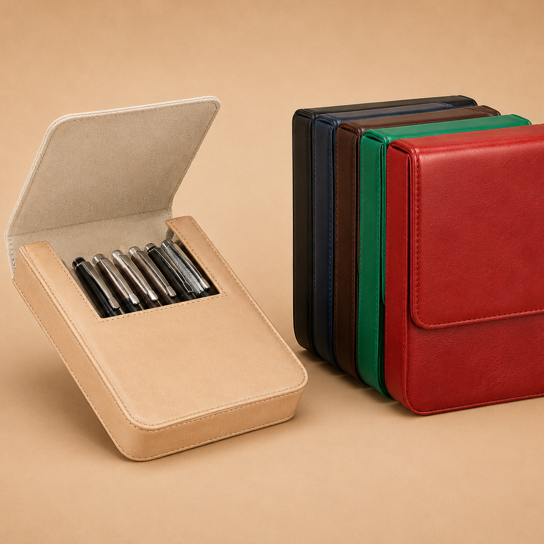 Handmade Leather Pen Case for Fountain Pens & Collectors Tigre X Studio
