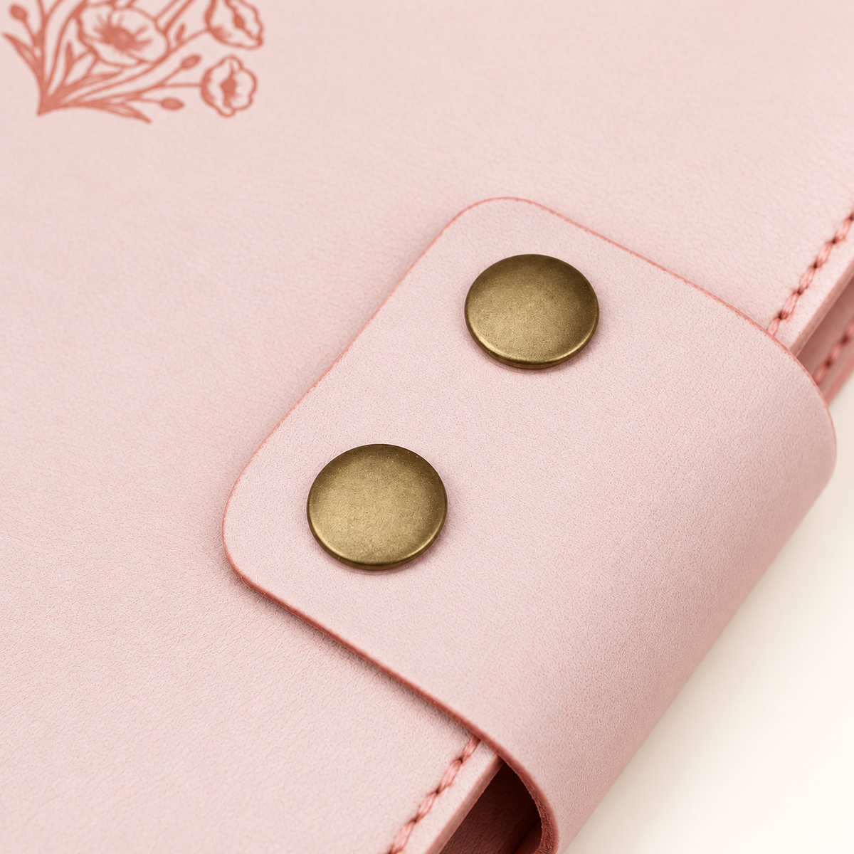 Personalized Pink Leather Bible Cover – Full-Grain, Custom Name Engraved TigreX Leather Studio