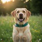Personalized Leather Dog Collar with Laser Engraved Custom Padded Pet Collar for Small Medium Large Dogs Heavy Duty Leather Dog Gift Tigre X Studio