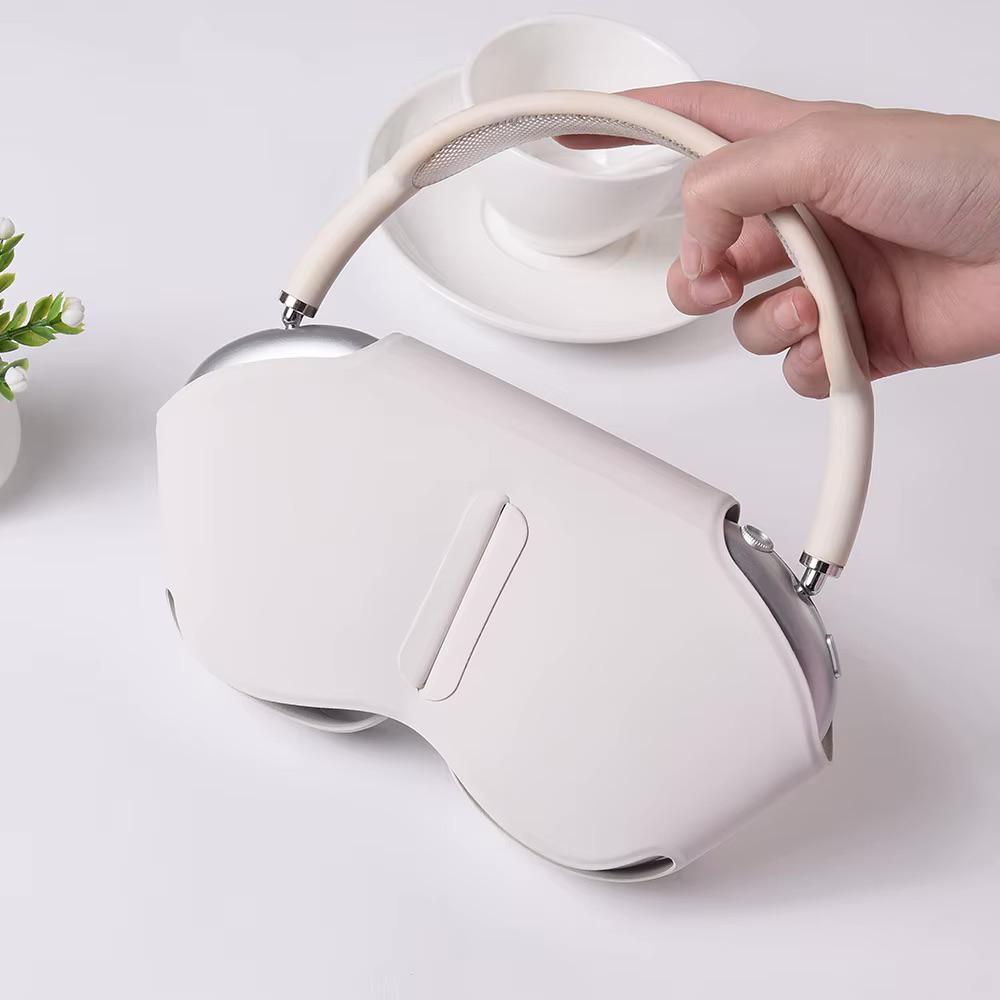 AirPods Max leather case, interior compartment detail