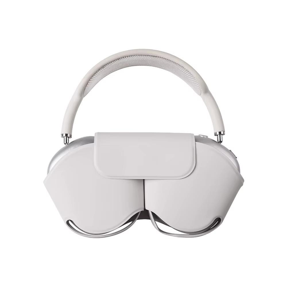 Leather AirPods Max case, personalized headphone protective cover