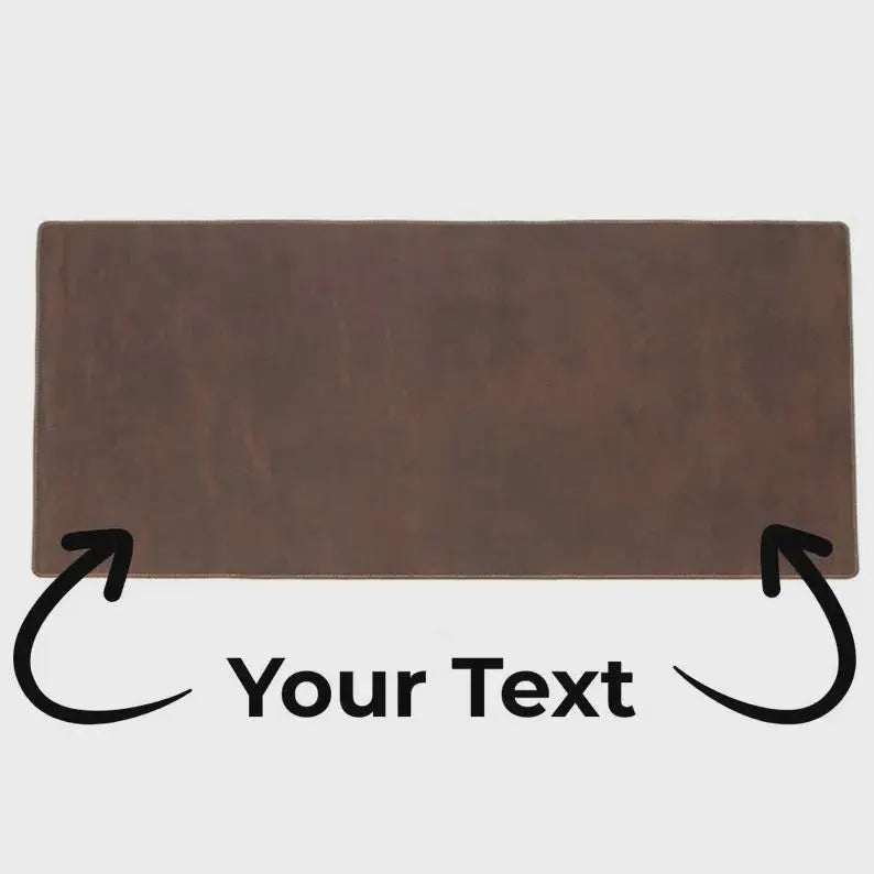 Leather Desk Mat – Full Grain Tigre X Studio