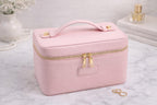 Leather Makeup Case – Structured Cosmetic Organizer for Travel & Everyday Use Tigre X Studio