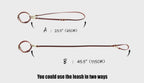 Luxury Leather Dog Collar & Leash Set  Personalized, Full Grain Leather, Solid Brass Hardware - Tigre X Studio