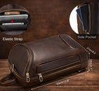 Handmade Chest Bag | Full-Grain Crossbody Sling - iPad Case Tigre X Studio