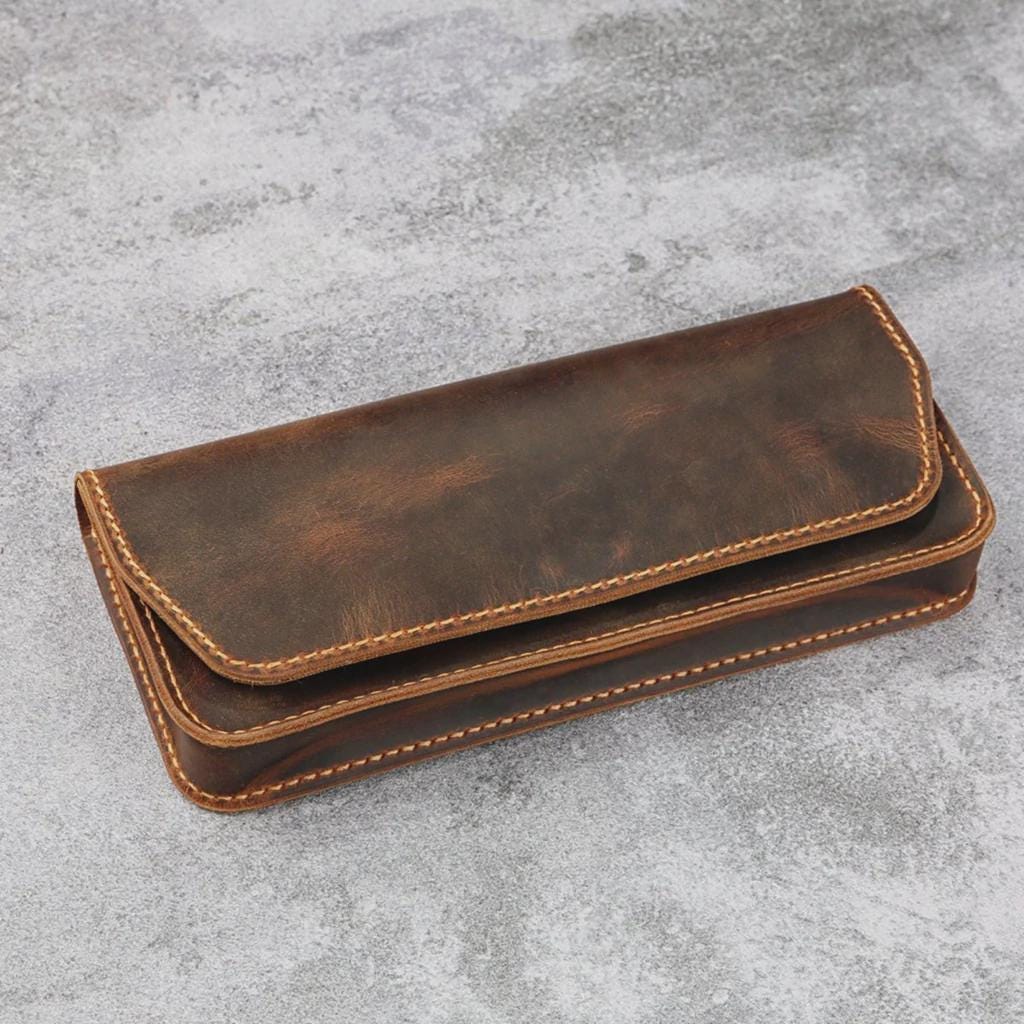 Handmade Leather Nintendo Switch Case – Full Grain Handmade Console Cover Tigre X Studio