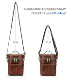 Personalized Leather Crossbody Bag – Full-Grain Everyday Carry Tigre X Studio