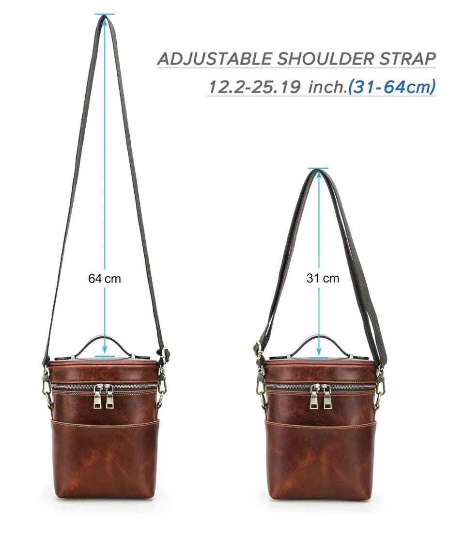 Personalized Leather Crossbody Bag – Full-Grain Everyday Carry Tigre X Studio